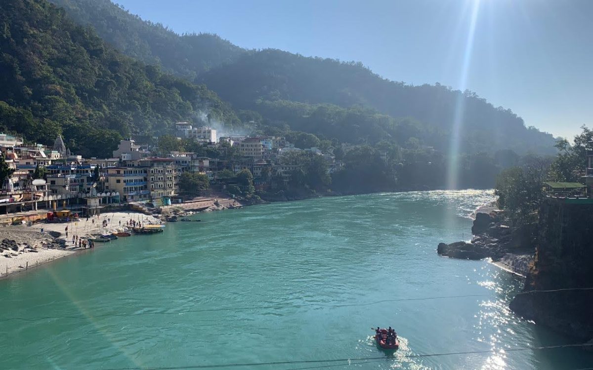 Finding Peace in Rishikesh.